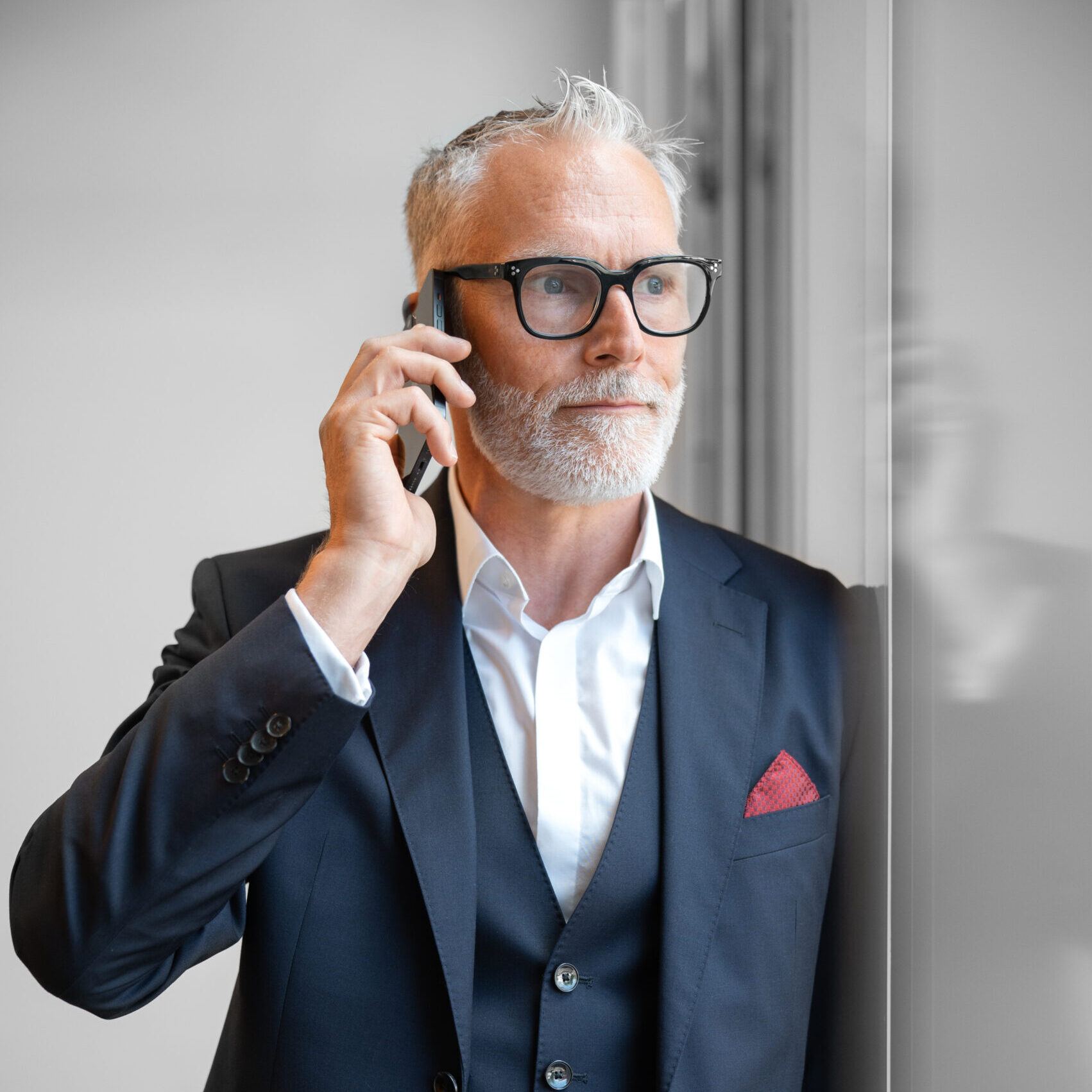 Top CEO werden, leistungsstark und burnout-sicher CEO am Telefon
