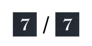 7/7 Übung für Vertrauensaufbau in Jahresklausur