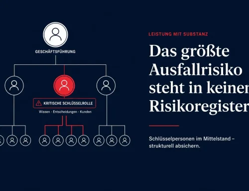 Ausfall von Schlüsselpersonen im Mittelstand: Das unterschätzte Unternehmensrisiko
