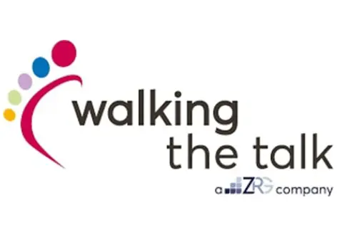 Logo walking the talk